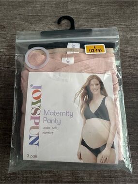 Napsyol Maternity Panty - Blush Pink Under-Belly Comfort (L)